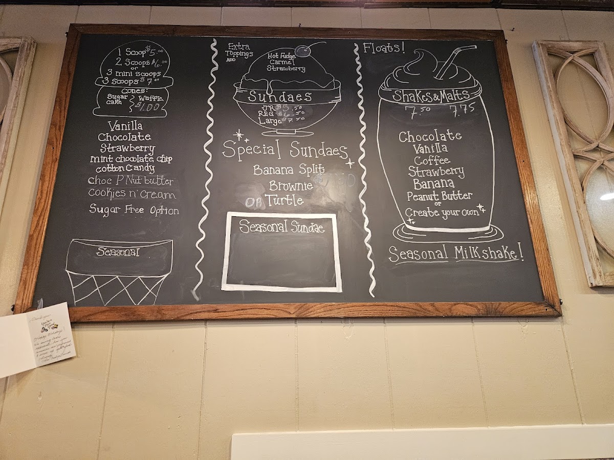 Menu Butter Churn Cafe-1