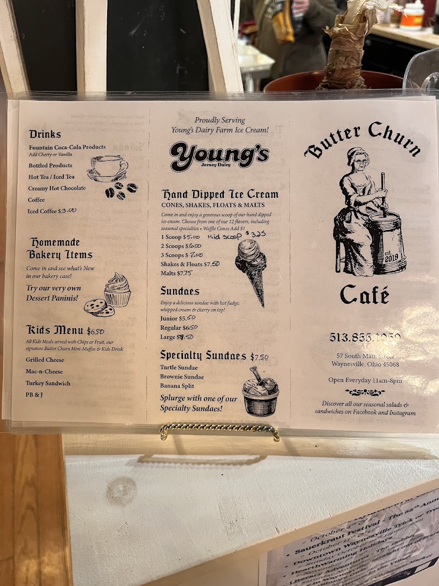 Menu Butter Churn Cafe-2